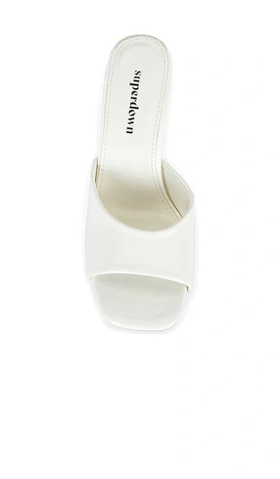 Superdown Blanc Sandal In White