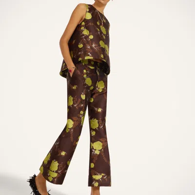 La Doublej Hendrix Pants In Devon Brown