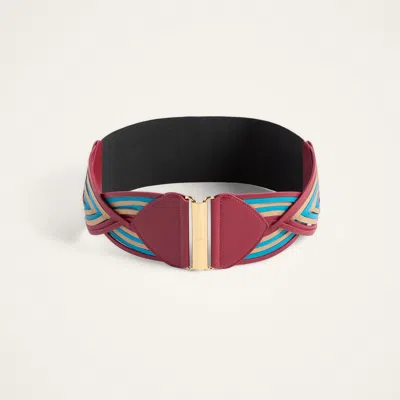 La Doublej Rainbow Belt In Multi