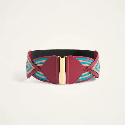 La Doublej Rainbow Belt In Multi