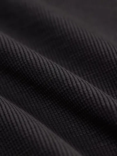 Rrl 긴소매 폴로 탑 In Black