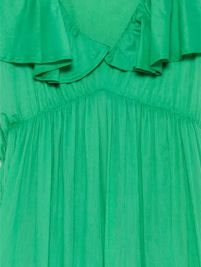 Kaos 러플 티어드 맥시 드레스 In Green