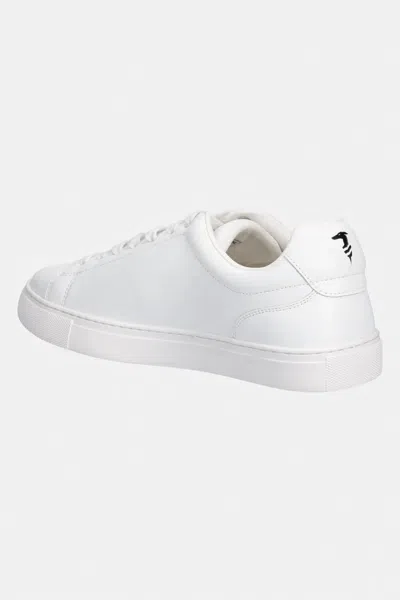 Trussardi 로고 패치 스니커즈 In White