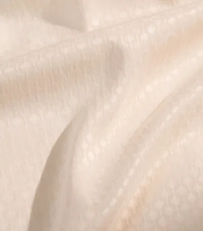 Hamam Jacquard Astra Square Pillowcase In Neutral