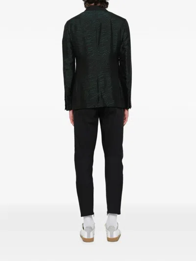 Lanvin D8 Slim 2 Button Jacket In Black
