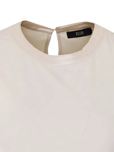 Eleh Ivory Top In White