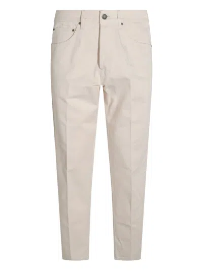 Lardini Button-fly Cotton Jeans In White