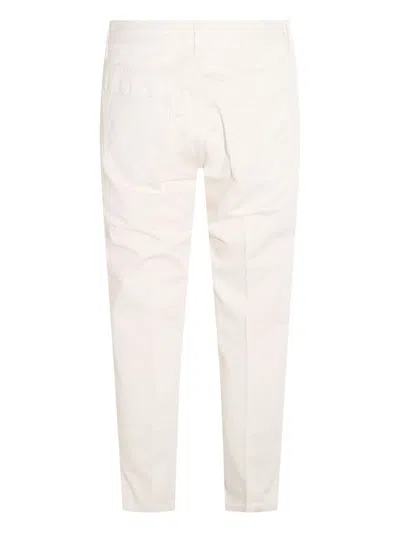 Lardini Button-fly Cotton Jeans In White