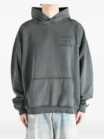 Gallery Dept. 엠보스드 로고 패치 후디 In Gray