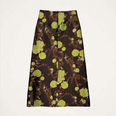 La Doublej Pencil Skirt In Multi