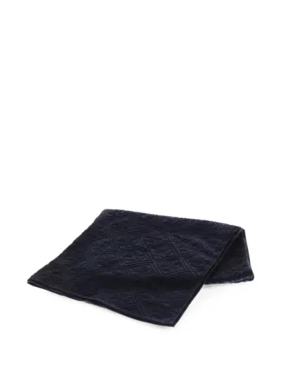 Chrome Hearts Patterned Bath Towel In Black
