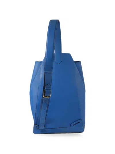 Pre-owned Hermes 2019 Flash Sailor Leather Backpack In Blue