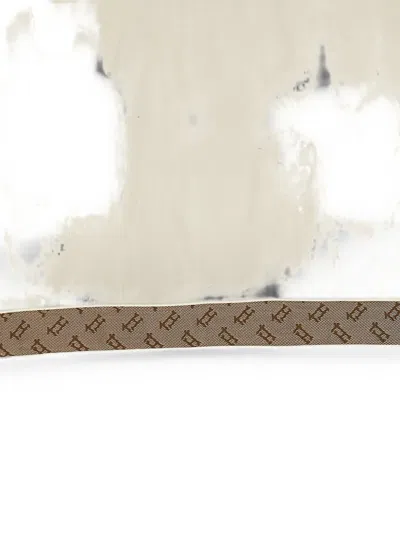 Herno Long-sleeved Down Jacket In Neutral