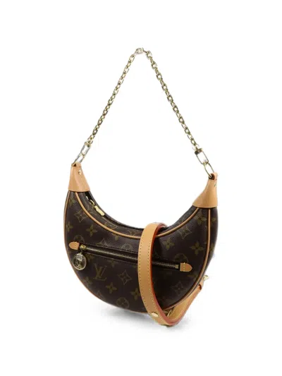 Pre-owned Louis Vuitton Loop Monogram Canvas Tote Bag In Brown