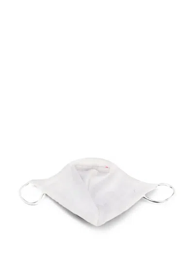Isaia Gingham-check Face Mask In Multi