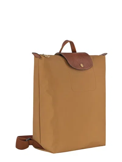 Longchamp Medium Le Pliage Original Backpack In Brown