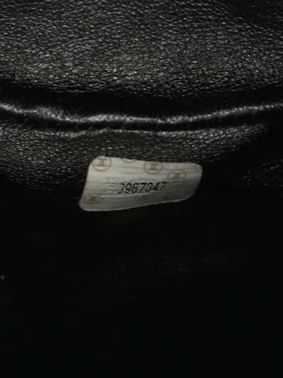 Pre-owned Chanel 1994-1996 Medium Quilted Lambskin Duma Backpack In Black