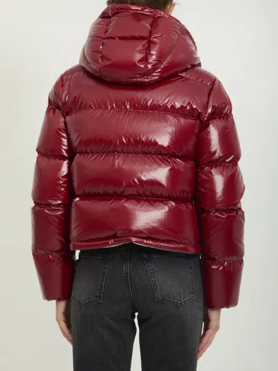 Moncler Niveole Short Down Jacket In Multi