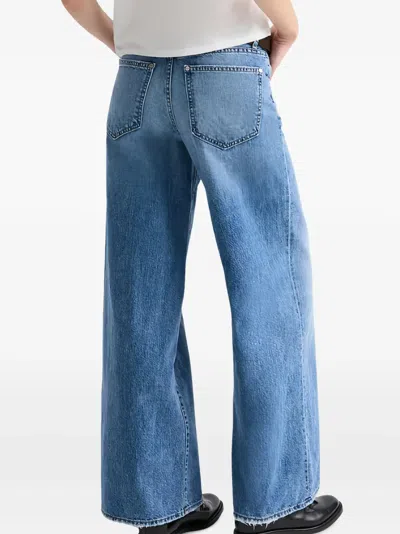 Twp Tiny Dancer Wide-leg Jeans In Blue