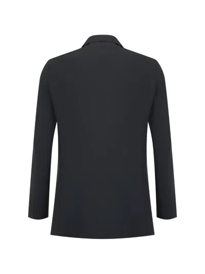 Jil Sander Recycled Polyester Deconstructed Jacket In Black