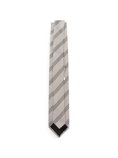Lardini Striped-pattern Tie In Multi