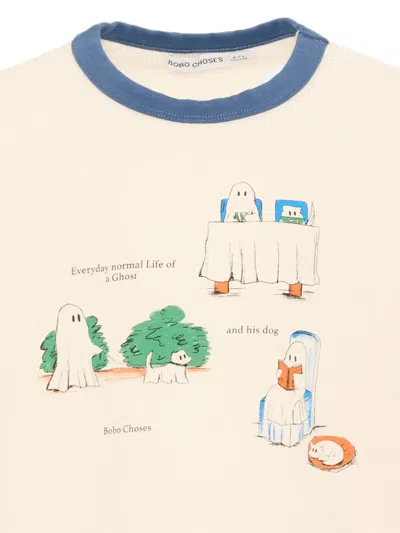 Bobo Choses Graphic-print T-shirt In White