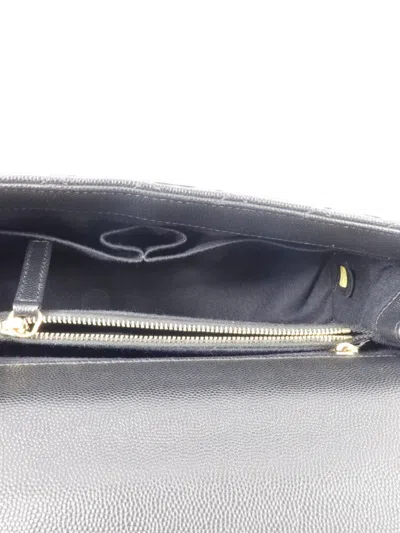 Pre-owned Chanel Medium Coco Handle Quilted Tote Bag In Black