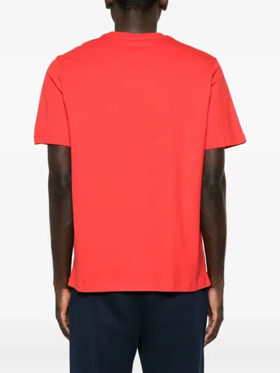 Msgm Logo-print T-shirt In Orange