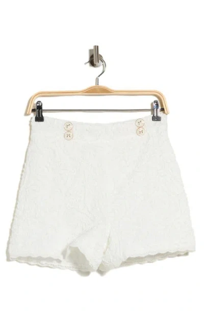 Walter Baker Ashley Lace Shorts In Multi