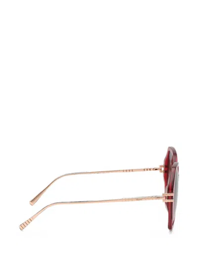 Chopard Geometric-frame Sunglasses In Multi