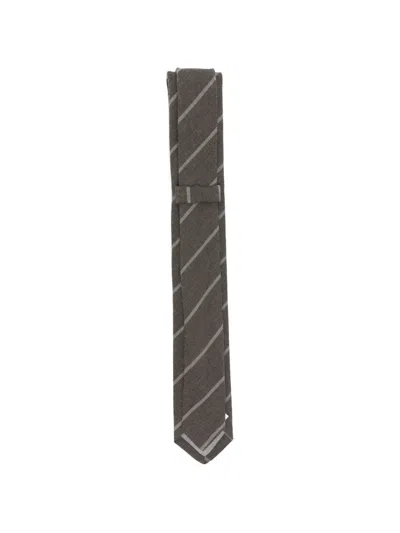 Eleventy Diagonal-stripe Tie In Multi