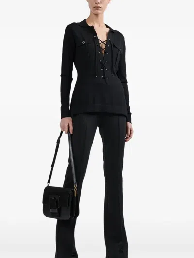Barbara Bui Wool Sweater In Black
