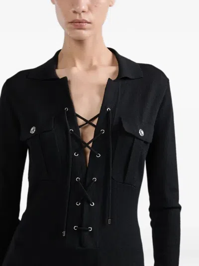 Barbara Bui Wool Sweater In Black
