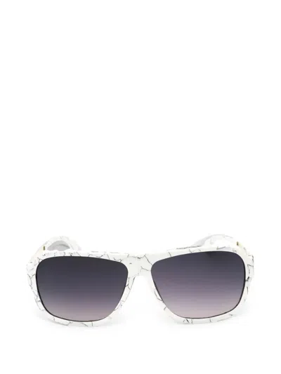 Ic! Berlin Marble-effect Pilot-frame Sunglasses In Multi