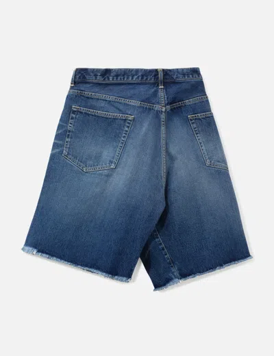 Facetasm Denim Pants In Transparent