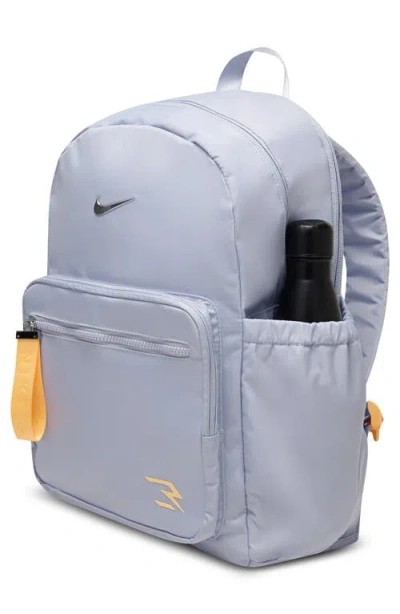 3 Brand Daypack Nylon Backpack In Ghost