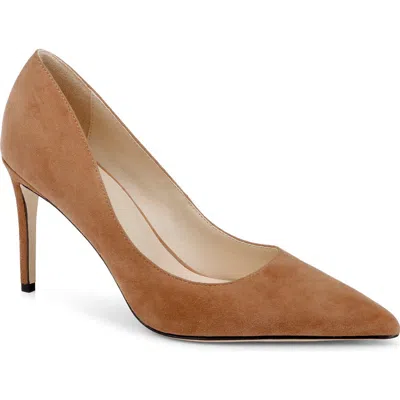 L'agence Maelle Pointed Toe Pump In Brown