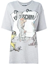 MOSCHINO Rat-A-Porter T-shirt,AW17A0702914011978209