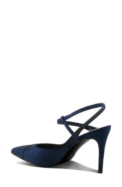 Patrizia By Spring Step Elease Pointed Toe Pump In Blue