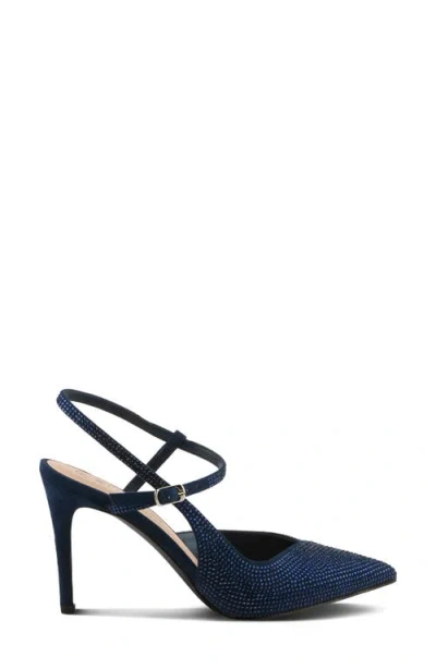 Patrizia By Spring Step Elease Pointed Toe Pump In Blue