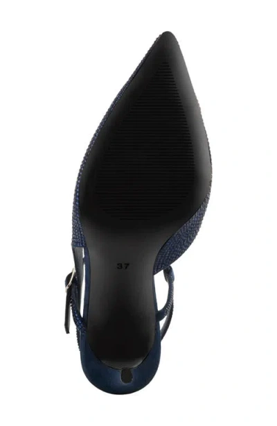 Patrizia By Spring Step Elease Pointed Toe Pump In Blue