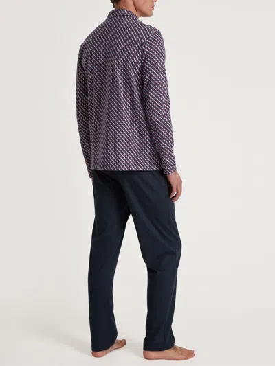 Calida Geometric-print Pyjamas In Multi