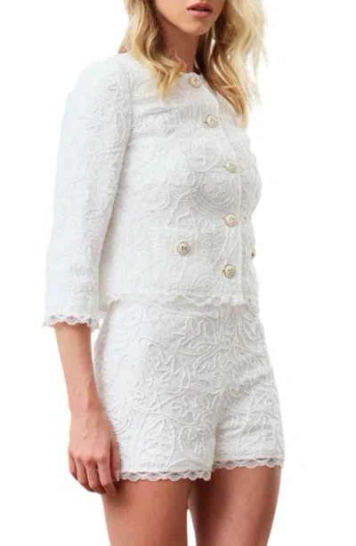 Walter Baker Ava Lace Jacket In White