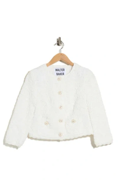 Walter Baker Ava Lace Jacket In White