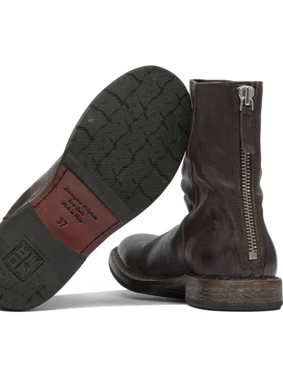 Moma Ankle Boots In Brown