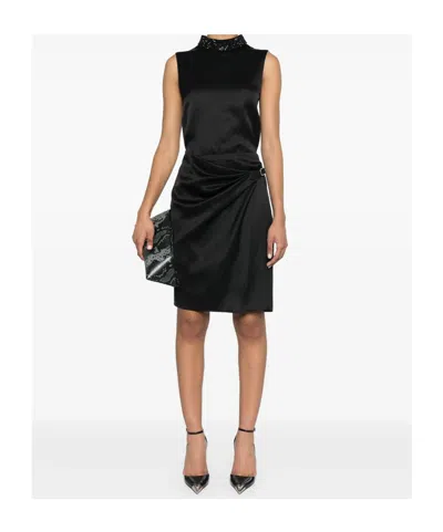 Tom Ford Top Silk Satin In Black