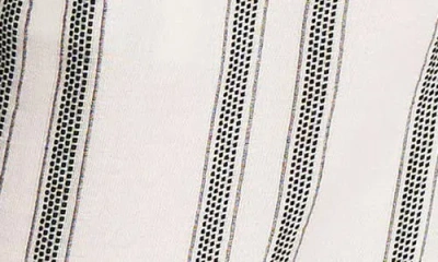 Matty M . Stripe Crop Pants In Multi