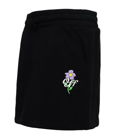 Off-white Drawstring Skirt In Black