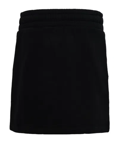 Off-white Drawstring Skirt In Black