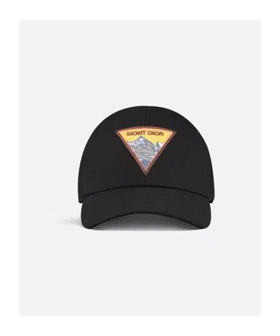 Dior Mountain Cap In Black